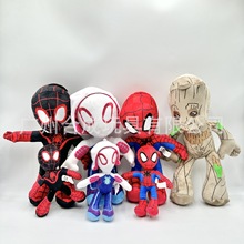 平行宇宙蜘蛛侠毛绒玩具公仔spider man毛绒公仔复仇者联盟玩偶