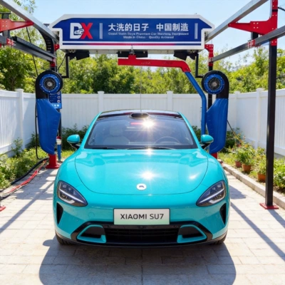 Fully automatic 360-degree touchless car wash machine, 24-hour unattended self-service car wash, commercial touchless car wash machine