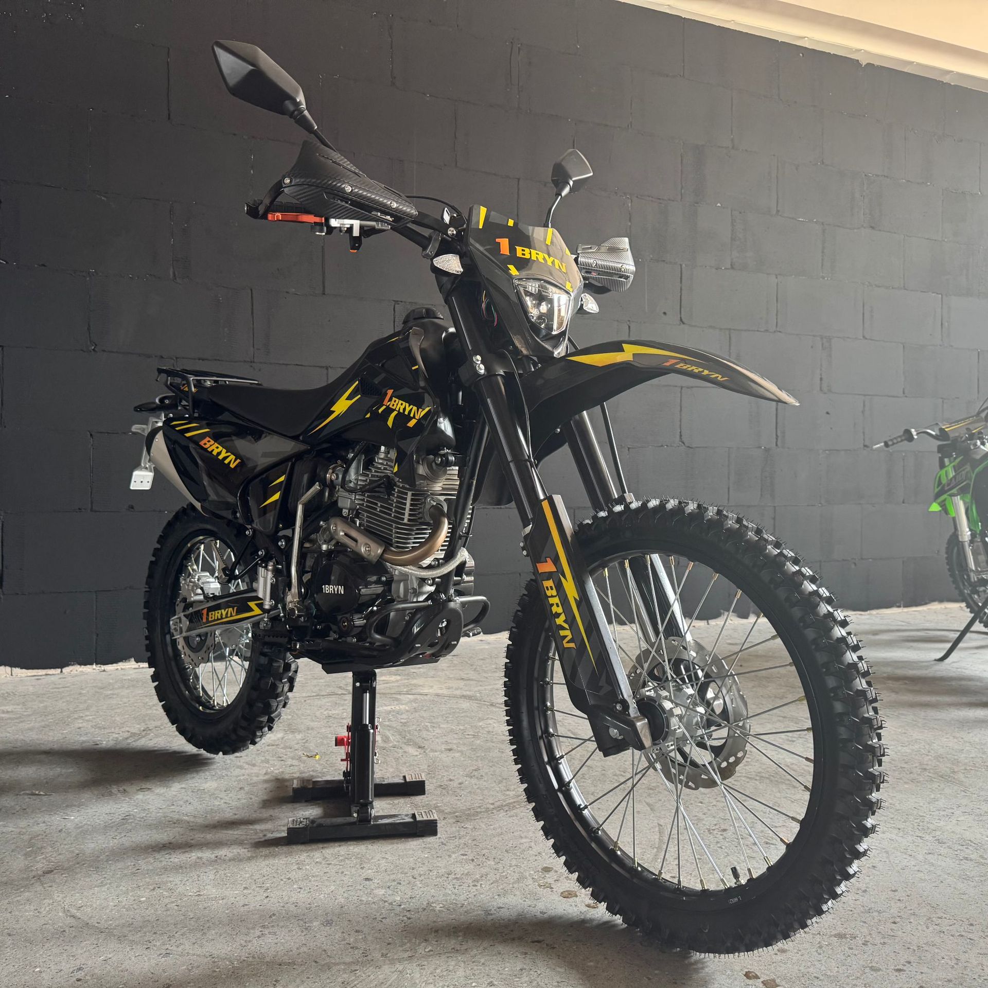 New Bryn Off-Road Motorcycle 250Cc, Front 21-Inch, Rear 18inch Inch Wheels, Adult Outdoor Adventure Motorcycle