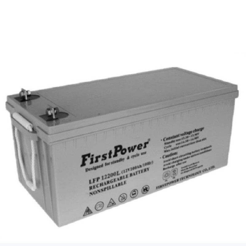 FirstPower/一电蓄电池LFP122000 免维护12V200AH基站 直流屏电源