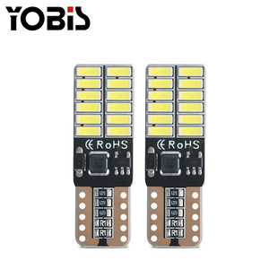 ����˹��܇LED��T10 4014 24��ʾ�����a������a���b�������՟�