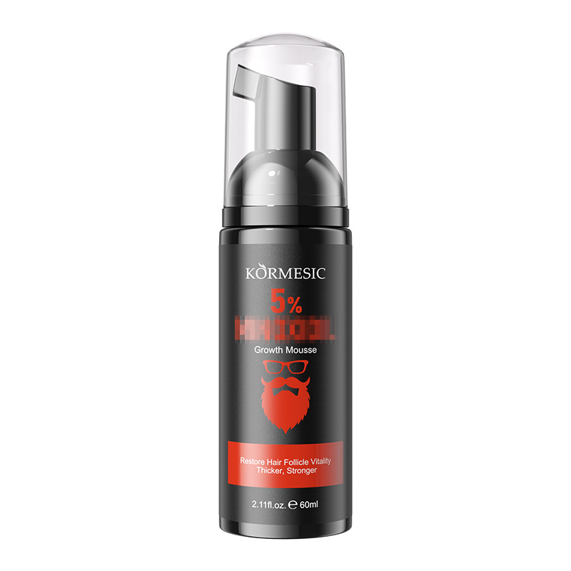 Hair care solution, hair and beard growth mousse, Growth Mousse, hair care KORMESIC mousse cross-border batch 5
