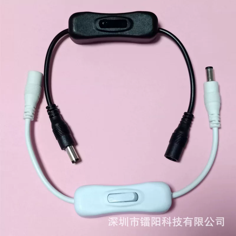 DC, LED lights, switch key, power cable, 24v