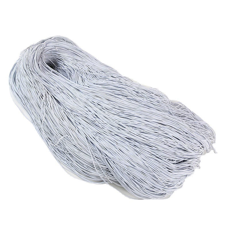 Long -term supply specifications, new round loose tight fine elastic rope 1.2mm tag rope multi -function