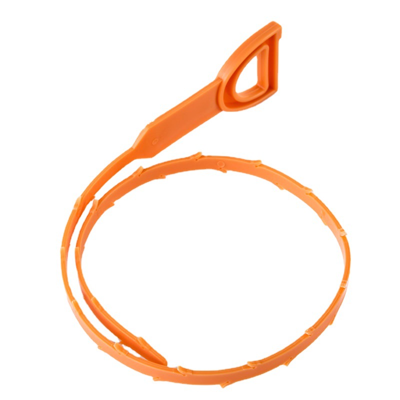 Z5002 pelo limpiador de cabello alcantarillado inodoro draga fregadero del hogar anti-bloqueo gancho de limpieza