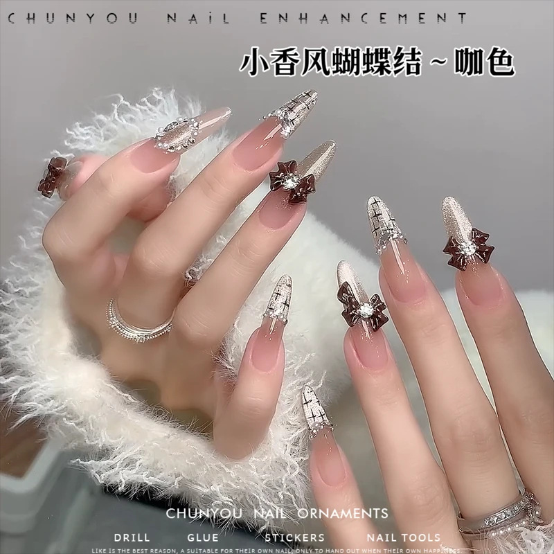 Nuevas joyas de manicura arco de arco image 3