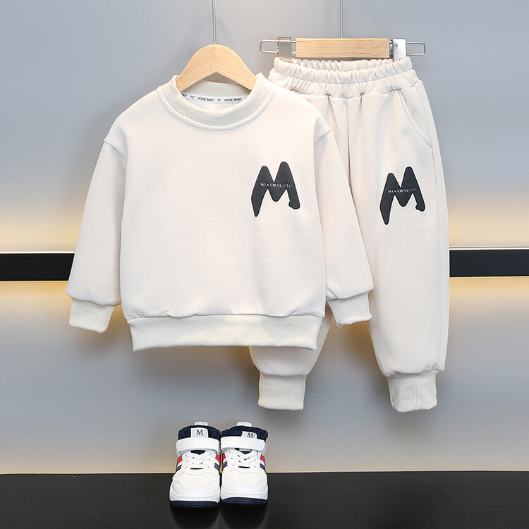 Pull décontracté pour garçons, ensemble deux pièces, vêtements de printemps pour bébés, nouvelle collection automne 2023_voghion.com