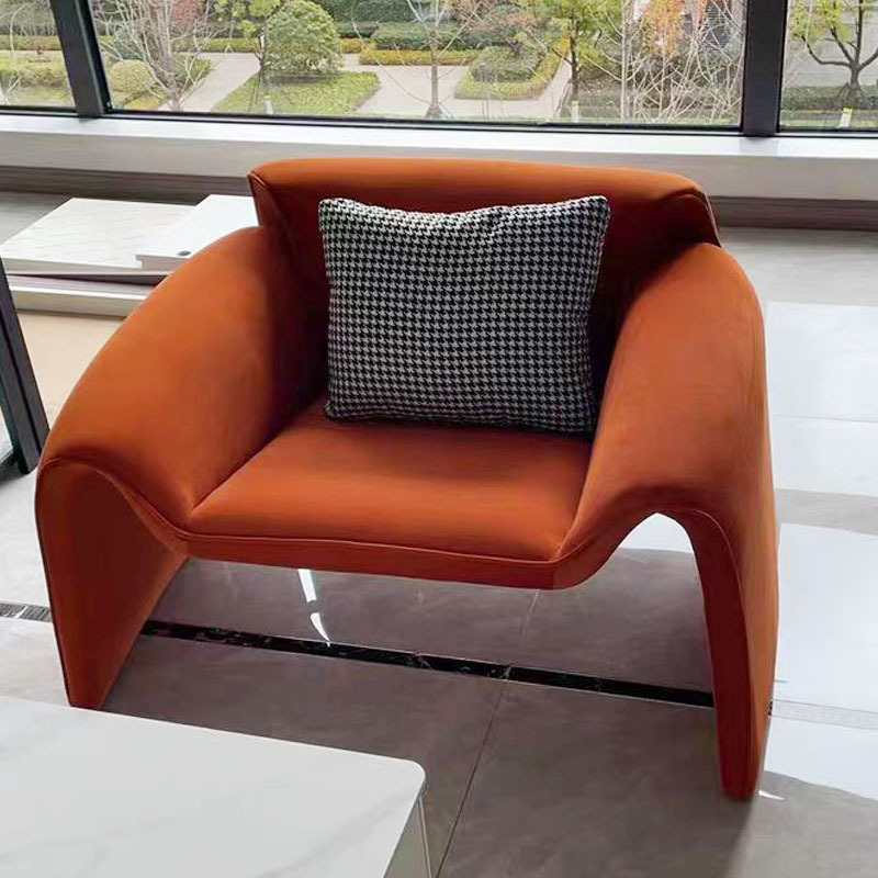 Кресло-диван Zuozuo Sofa молочная кожа
