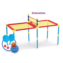 新品3合1 DIY乒乓球桌儿童室内篮球运动休闲互动亲子投掷玩具