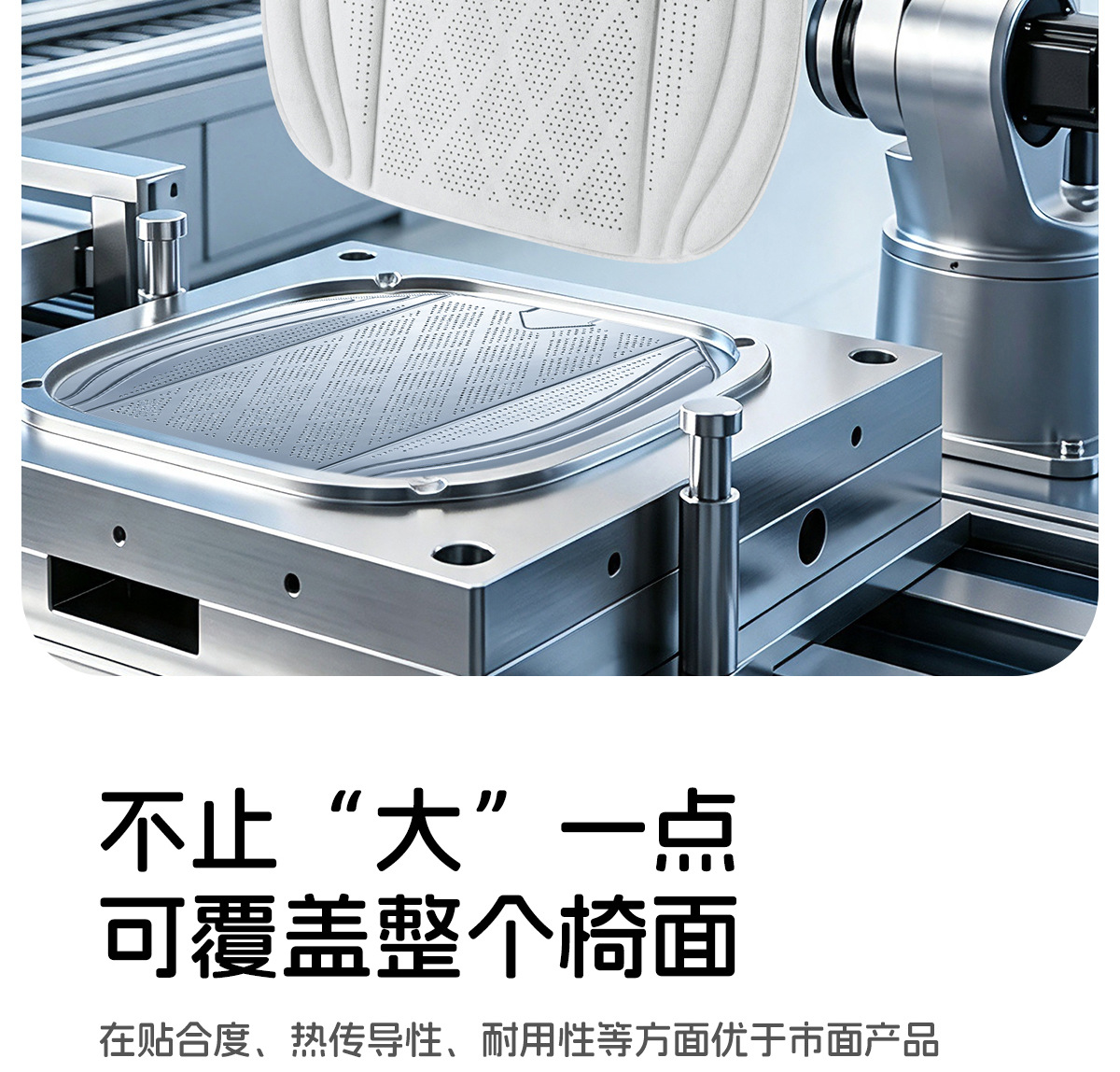 Suede perforated car seat cushion, breathable and non-slip, with a light luxury and high-end feel, suitable for all seasons
