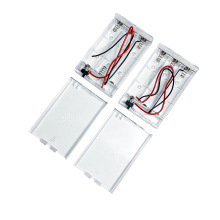 12V3节18650电池盒21700串联并联免焊接点焊带开关带线带盖子新品