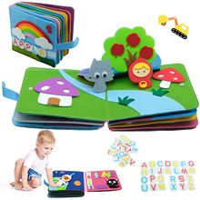 Baby Cloth Books Toddler Basic Life Skill Early Learning Edu