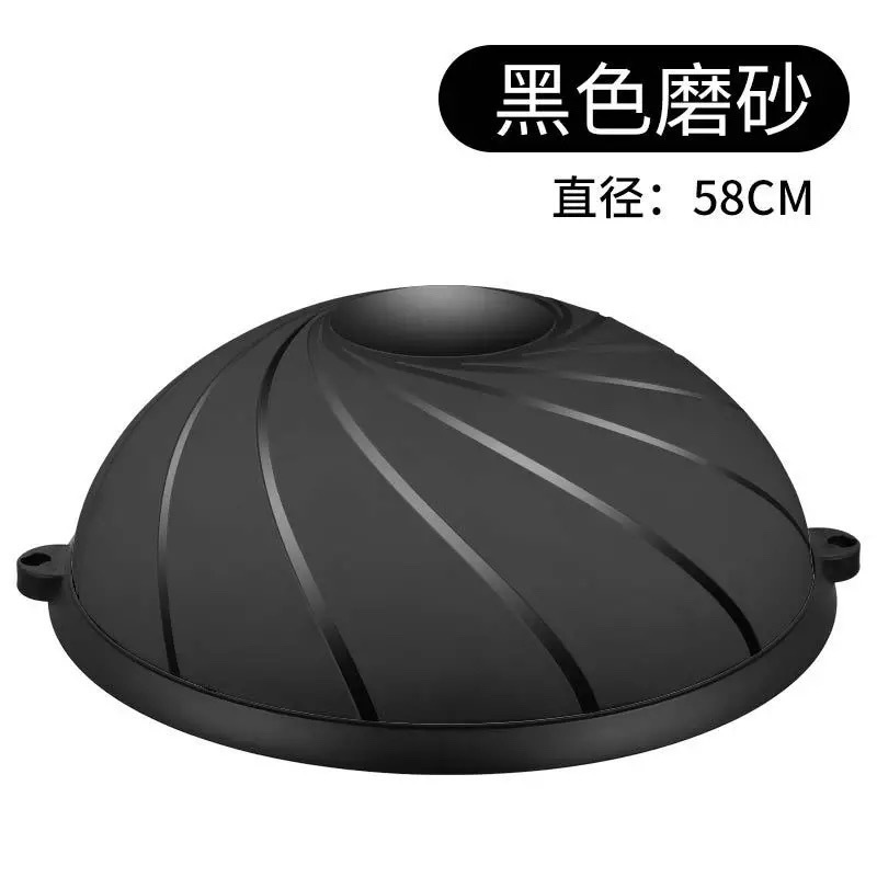 새로운 58cm 반투명 작은 초승달 블랙