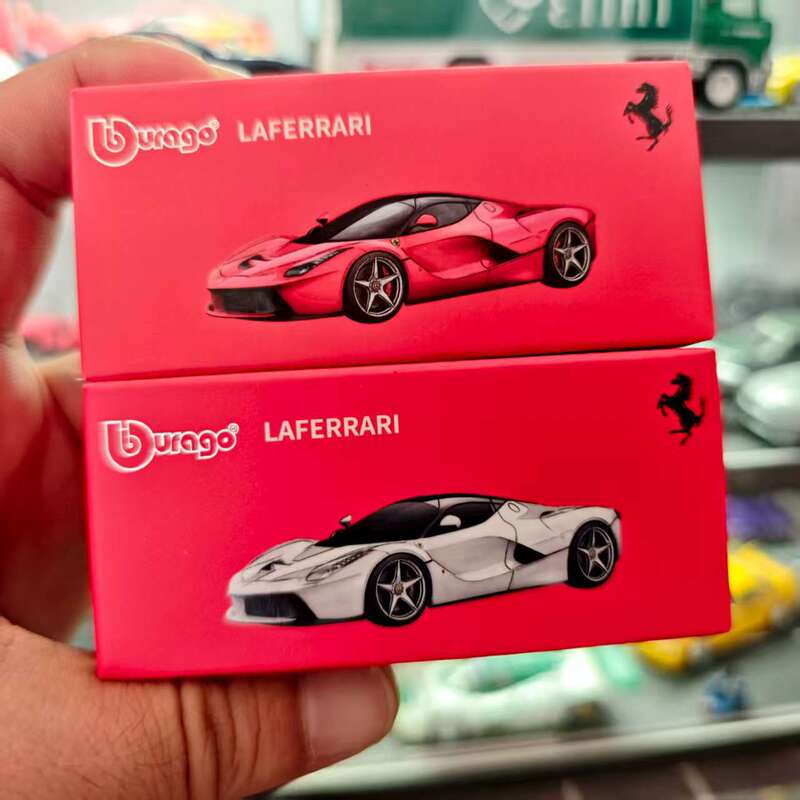 Bimei High 1:64 Ferrari Lafaranzo Model Series Alloy Sports Car Children's Toy Car Model Wholesale Gift