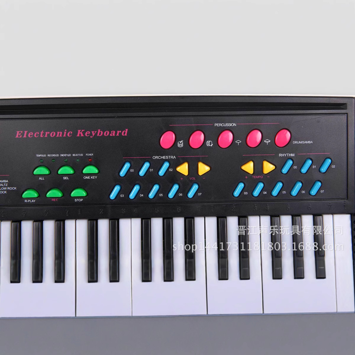 37 órgano electrónico clave con micrófono con música enchufable órgano electrónico niños órgano electrónico instrumento musical al por mayor 3738