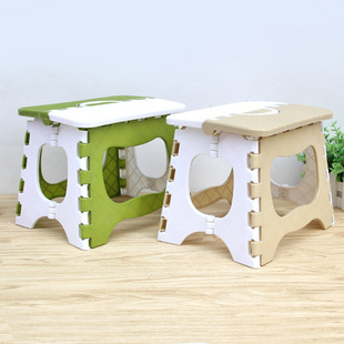 Plastic Bathroom Folding Small Bench Children Adult Outdoor Portable Folding Stool Small Chair Fishing Stool Wholesale