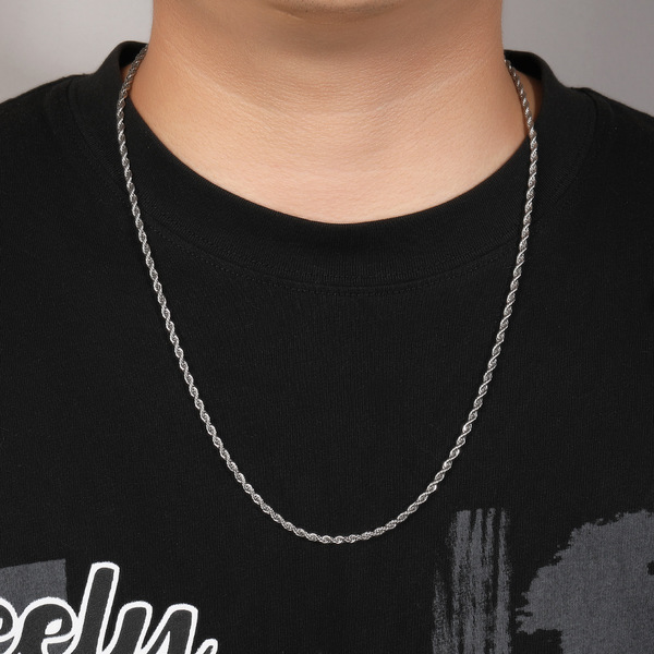 universal necklace hip-hop style stainless steel