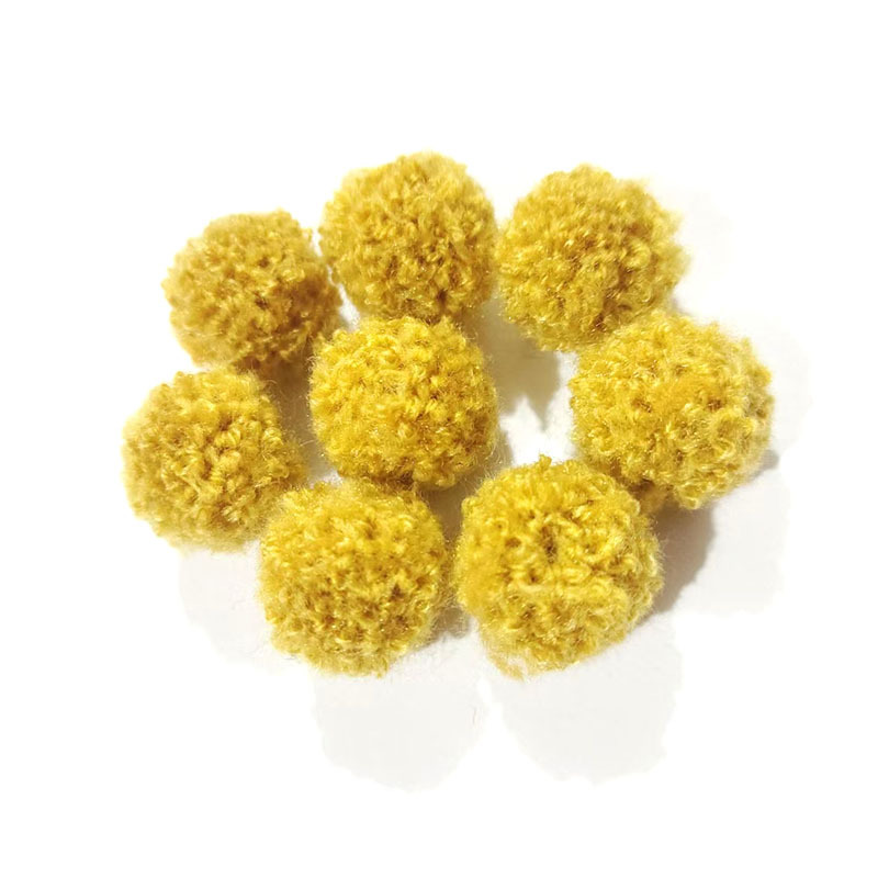 10호 카키*2cm 테디볼