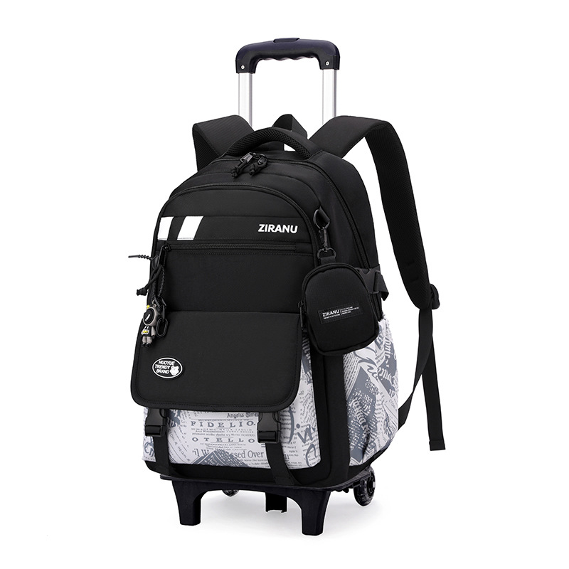 Pescado natural nuevo tipo de mochila de tirón de escuela secundaria simple de alta calidad en mochila de estudiantes de escuela secundaria mochila de gran capacidad