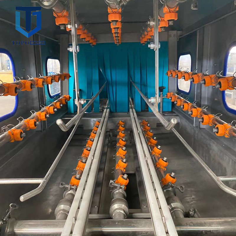 全自动周转筐清洗机 食品筐子清洗风干一体机 塑料筐托盘清洗设备