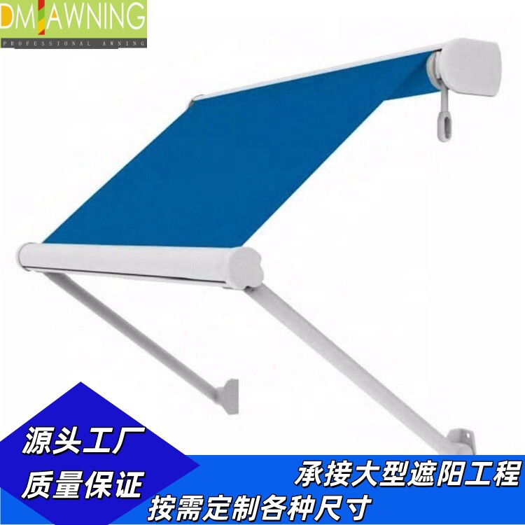 Movable Retractable Sliding Awning for Windowsill, Sunshade for Stall Use, 180-Degree Retractable Arm Awning Movable Retractable Sliding Awning for Windowsill, Sunshade for Stall Use, 180-Degree Retractable Arm Awning