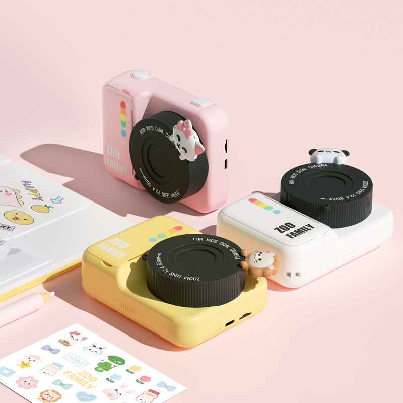 Fotocamera fotográfica WIFI Impresión en color Impresión térmica instantánea Regalo de cumpleaños