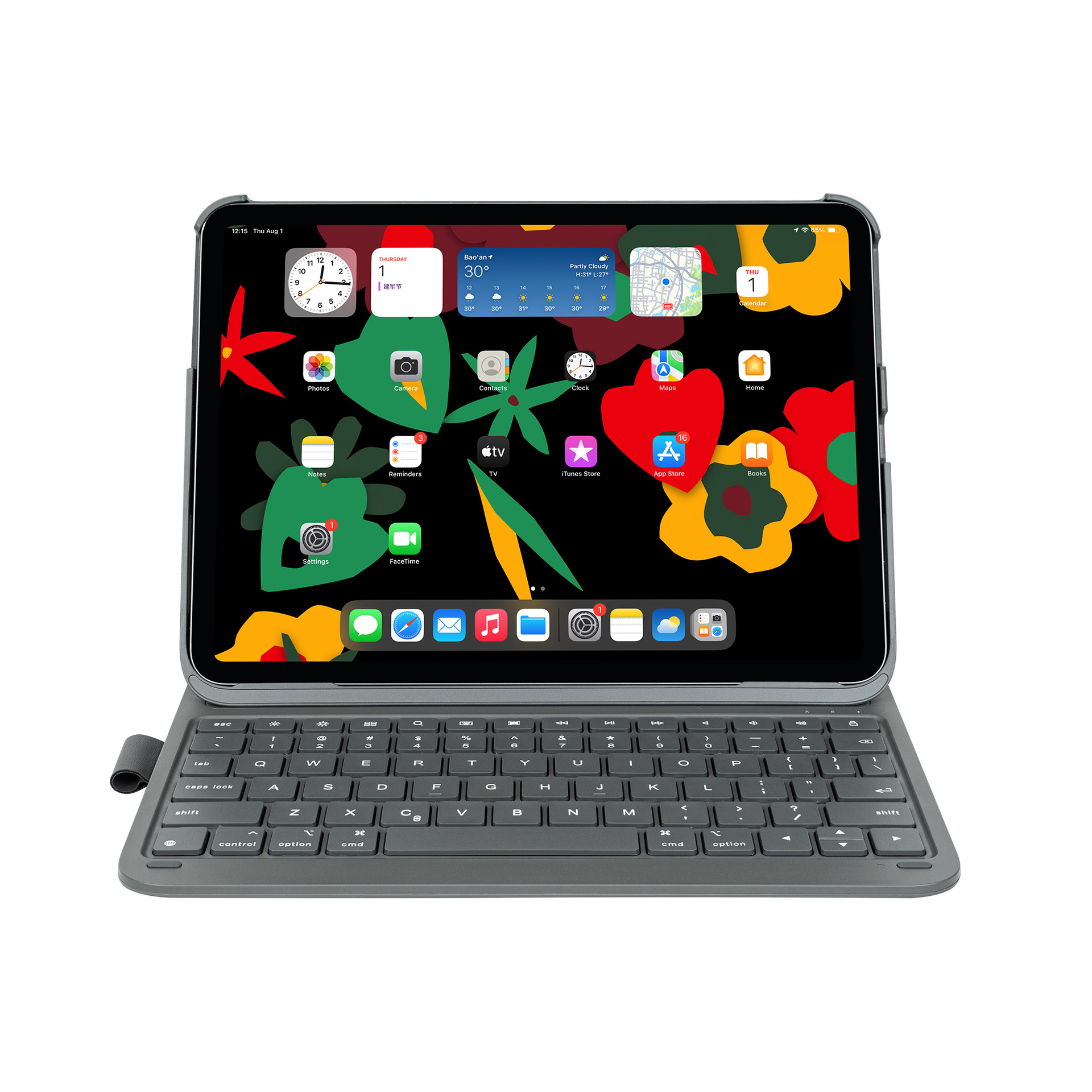 Manufacturer Wholesale 10.1inch iPad Tablet Bluetooth Leather Case 78-Key Keyboard Supports Sample Customization