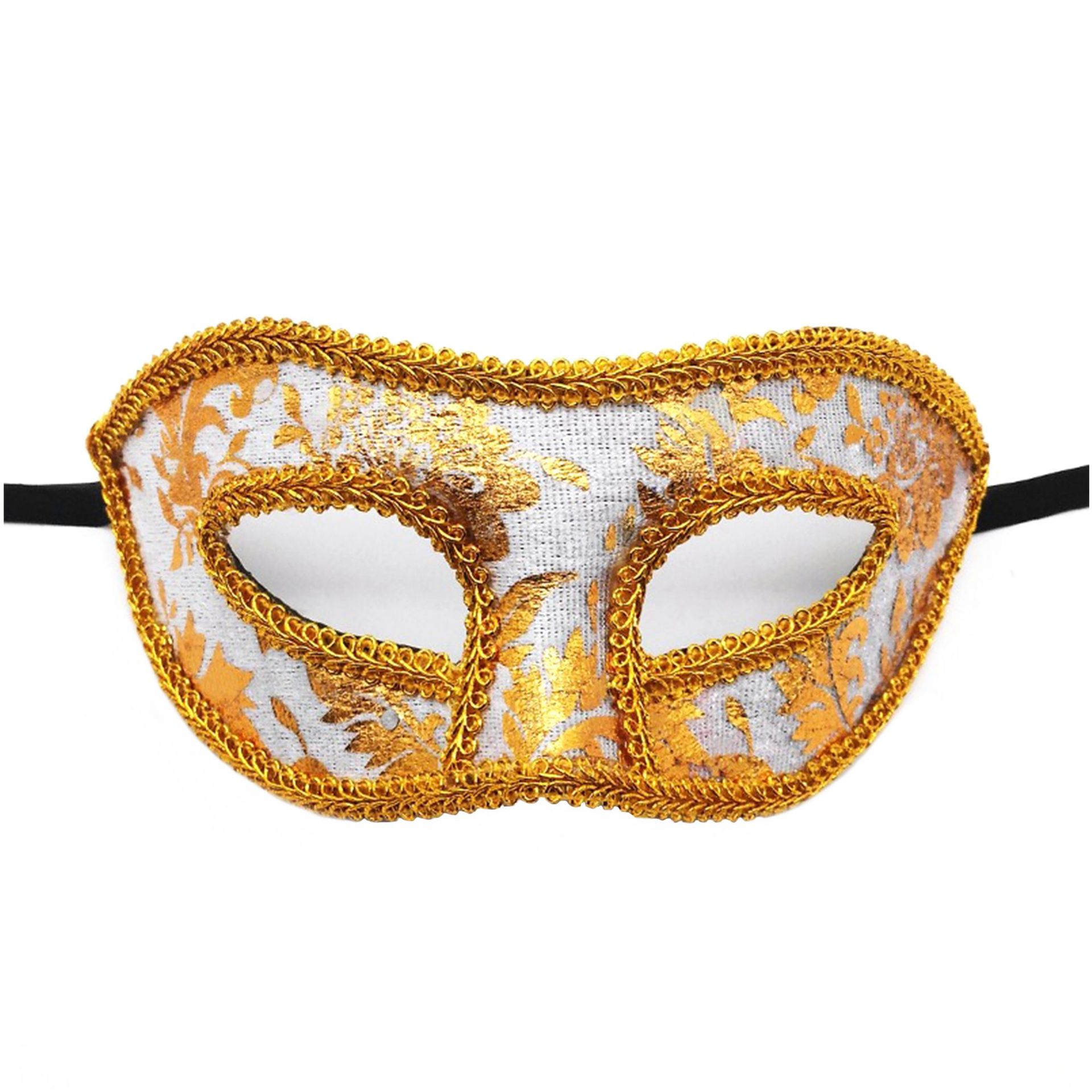 Amazon venta caliente máscara de jazz máscara de tela de lana cabeza plana máscara de borde para hombres suministros de vacaciones al por mayor