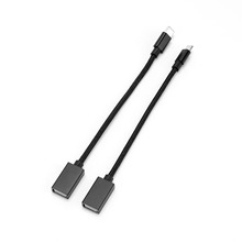type c  和micro usb  OTG转接线各一条 手机平板连接线-数位板线