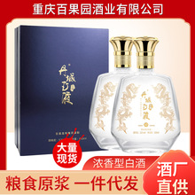 丹城玉液 濃香型白酒550ml批發一件代發禮盒裝