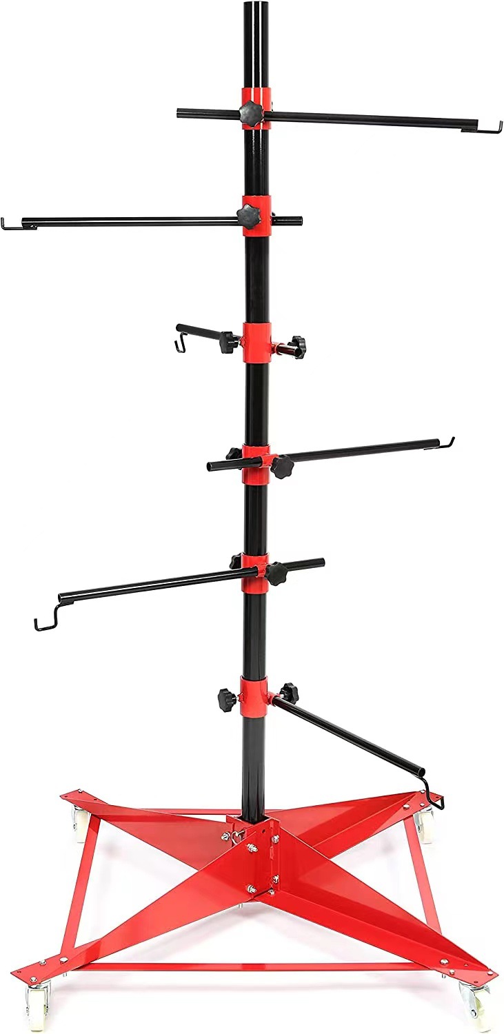 Herramienta de reparación de automóviles soporte de pintura de parachoques del coche soporte de pintura de chapa soporte de pintura móvil multifunción Pantalla de pintura