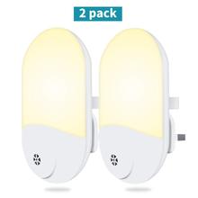 2021新款創意禮品光控LED智能小夜燈卧室床頭伴睡燈喂奶燈氛圍燈
