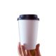 Disposable Paper Cup Coffee Paper Cup Custom Logo Hollow Hot Drink Cup Heat Insulated Milk Tea Packing Cup Anti-scalding Paper Cup