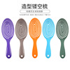 Play America Hollow Massage comb Shun Fat Massage comb America comb Portable household Oval Hairdressing tool