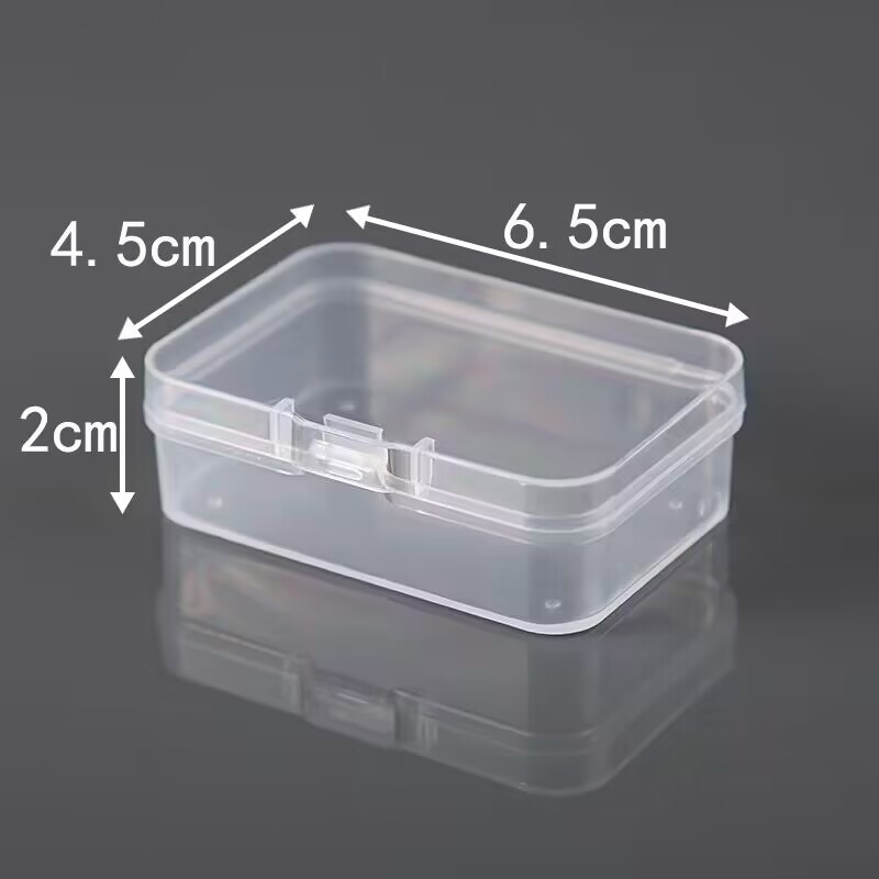 Plastic rectangular box
