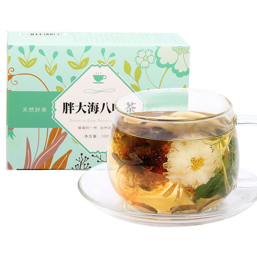 Pangdahai eight-flavor tea, lily, dried licorice slices, mint leaf tea, honeysuckle tea, Pangdahai chrysanthemum tea, wholesale delivery