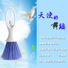 Car small broom corner car-mounted cleaning hair brush in-car air vent dust removal gap tool cleaning angel brush