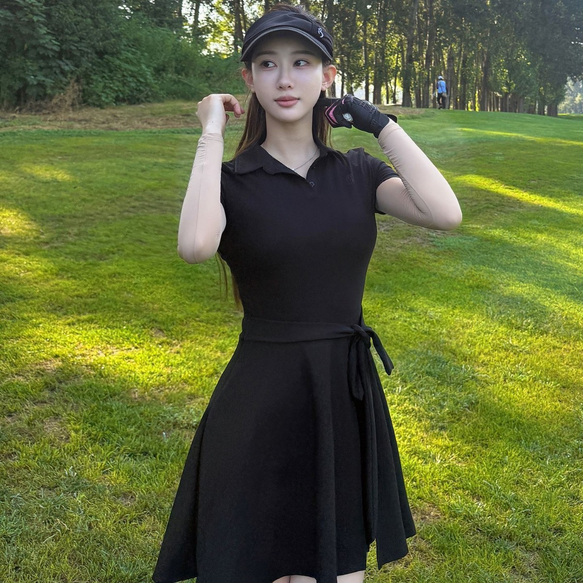 Golf Clothing Women's Korean Style Golf Skirt Slimming Quick-Drying Breathable Golf Skirt Golf Dress