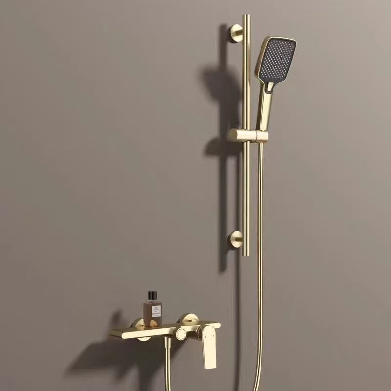 Nuevas cascadas de lluvia volante de lujo alrededor de la pantalla de ducha del baño de pulverización de gran techo para el hogar de la espalda de la cintura y las piernas del conjunto de ducha de mano