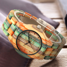 ʯӢľSHIFENME5536IISֱNľֱ Wooden Watch