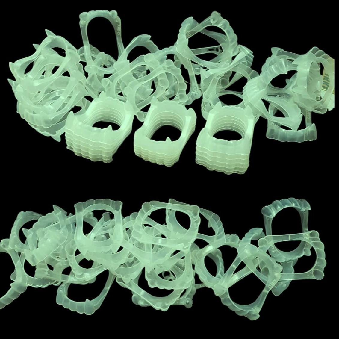 Светящиеся в темноте зубные протезы вампира, флуоресцентные зубные протезы, игрушка-розыгрыш, реквизит для Хэллоуина и Дня смеха