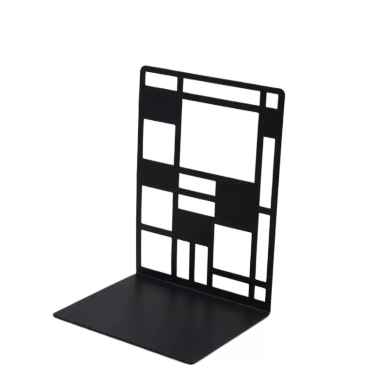 书立现货批发简约金属书立架 办公学生金属不锈钢书靠创意书挡板