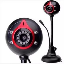 藍色妖姬T959 台式電腦攝像頭帶麥克風話筒高清免驅夜視筆記本