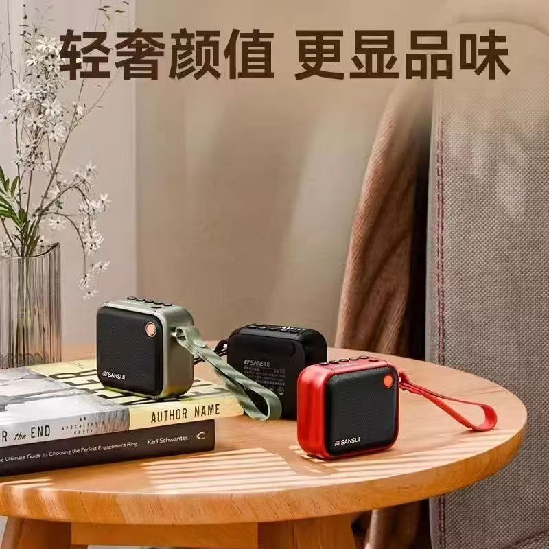 Shanshui F39 サブウーファー Bluetooth スピーカー小型でポータブル屋外防水カード USB フラッシュドライブ大音量ラジオオーディオ|undefined