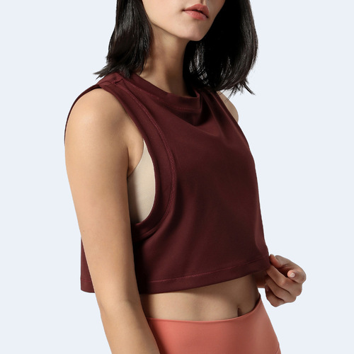 Amazon's new loose sports vest for women, yoga fitness vest, running T-shirt for women, no pads included