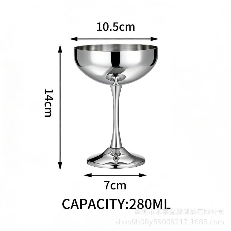 두꺼운 바닥 큰 입 컵 280ml 밝은