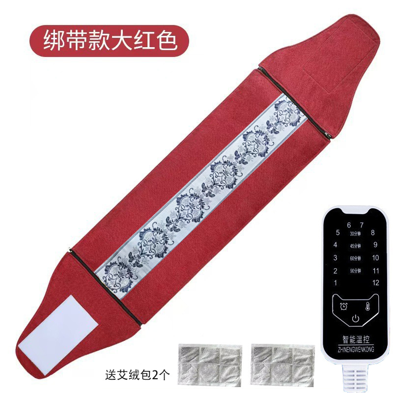 bolsa de compresión caliente de sal marina bolsa de sal de calentamiento eléctrico cintura hombro cuello moxibustión paquete de fisioterapia