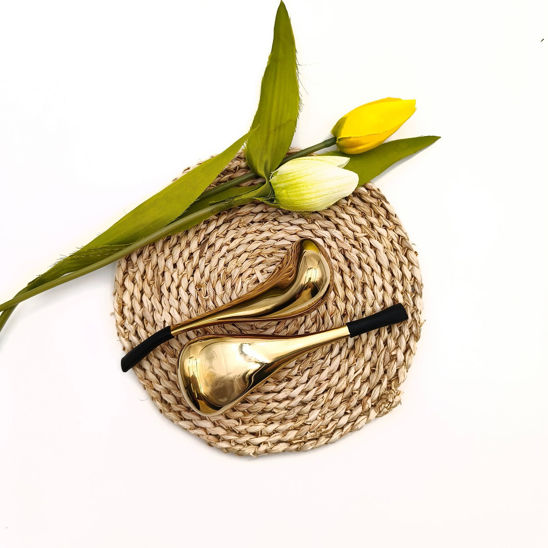 Martillo de belleza de hielo, bola de olas para SPA facial, compresa fría y caliente, herramienta de masaje facial