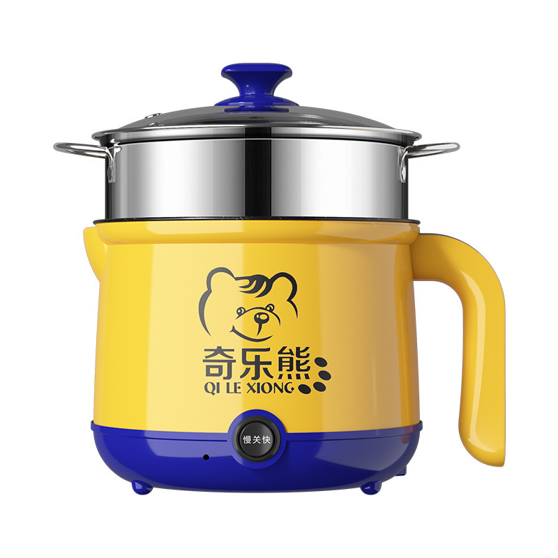 奇乐熊电煮锅宿舍学生锅小型多功能泡面锅迷你小电锅电热火锅一人|undefined