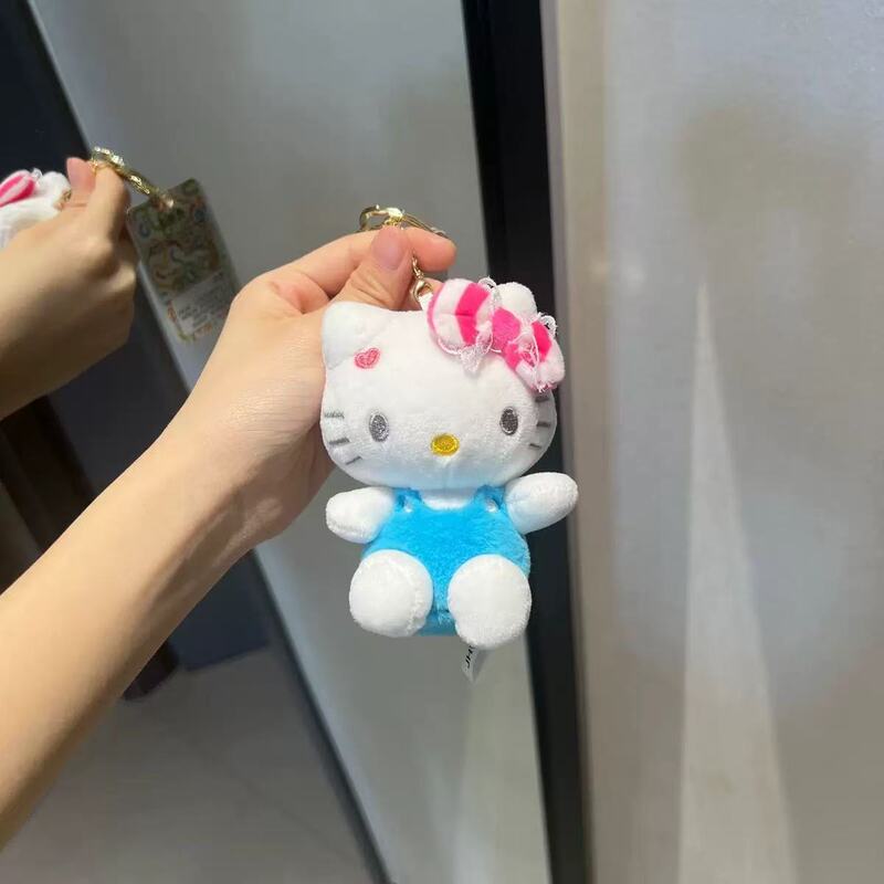 正規認定 ハローキティ クラシック 座り姿勢 かわいい 小さなペンダント ぬいぐるみ ペンダント キーホルダー|undefined